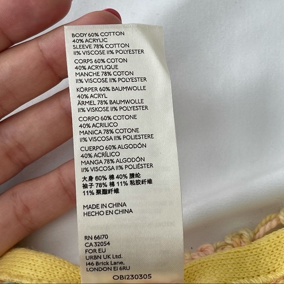 NWT Free People Honey Cable Pullover / Honeycomb - Picture 10 of 10